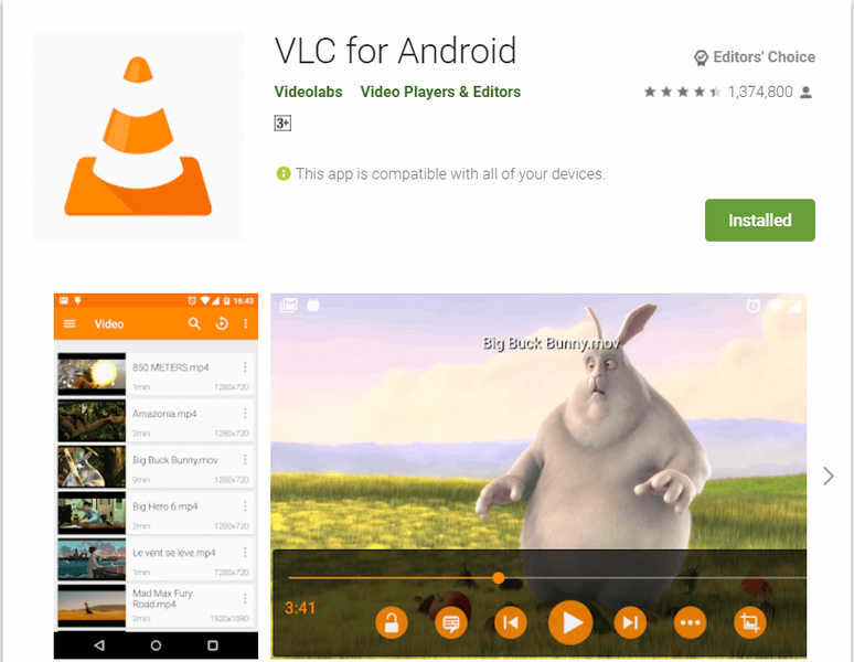 Android用VLC