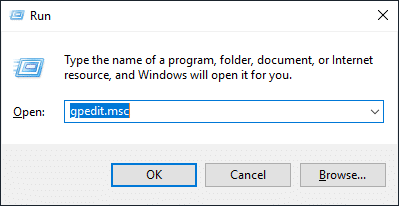 Pressione a tecla Windows + R e digite gpedit.msc | Instale o Editor de Diretiva de Grupo (gpedit.msc) no Windows 10 Home