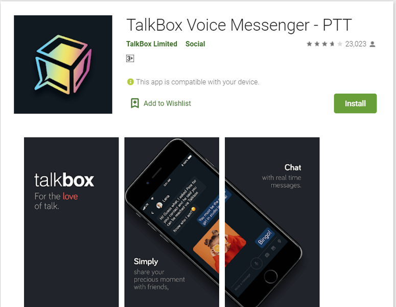 TalkBox Voice Messenger