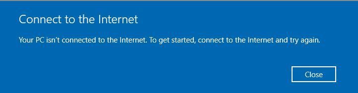 Votre PC n'est pas connecté à Internet Erreur [RÉSOLU]