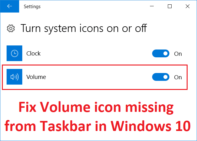 Idozi akara ngosi ụda na-efu na Taskbar na Windows 10