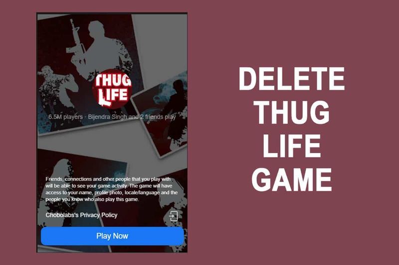 Como excluir o jogo Thug life do Facebook Messenger