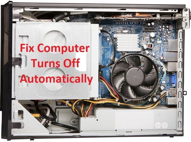 コンピュータを修正する方法は自動的にオフになります