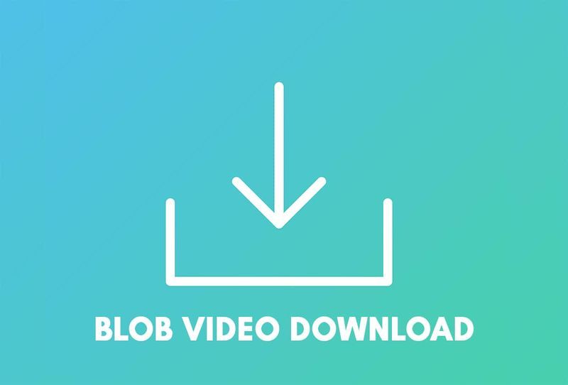 BlobURLでビデオをダウンロードする方法