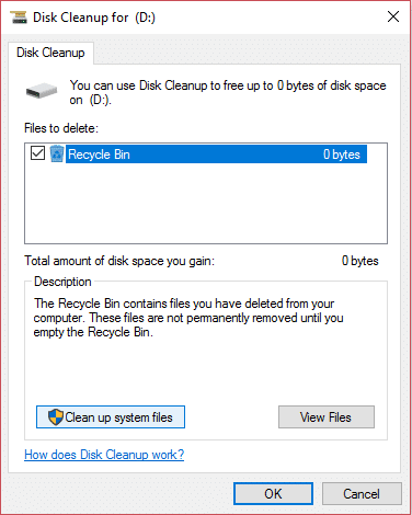 Hoe kinne jo Disk Cleanup brûke yn Windows 10