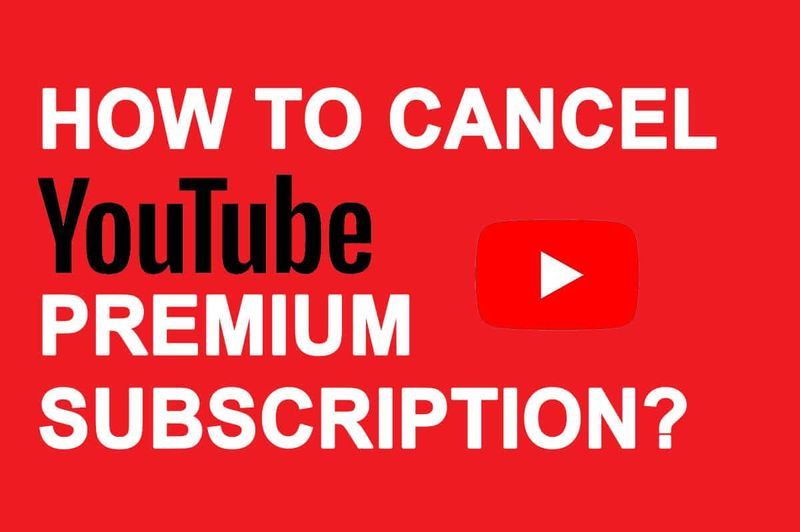 Come annullare YouTube Premium
