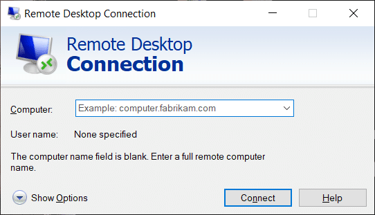 Windows 10 मध्ये रिमोट डेस्कटॉप पोर्ट (RDP) बदला
