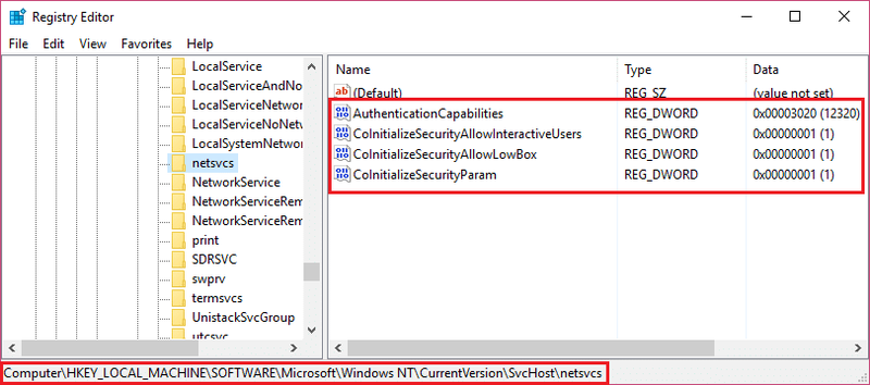 CoInitializeSecurityAllowInteractiveUsers