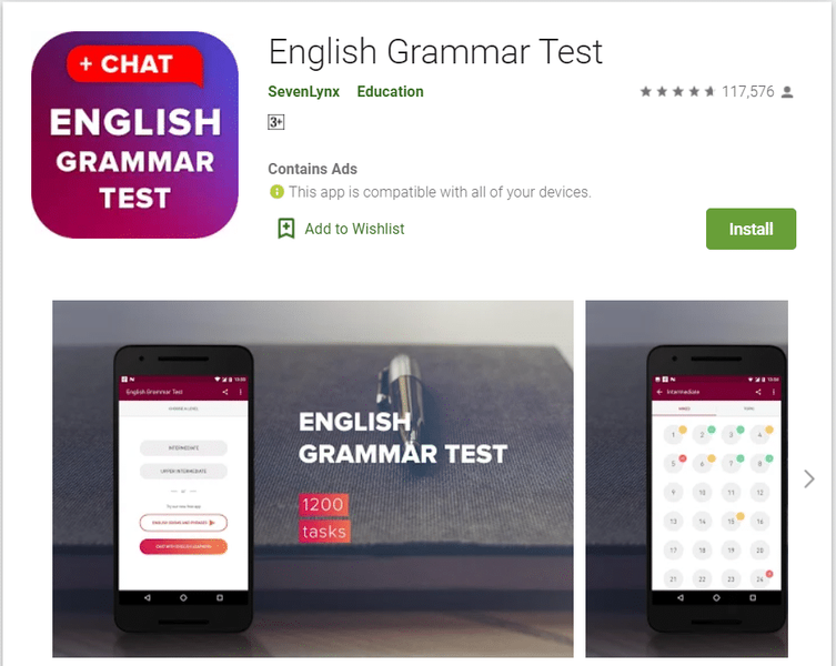Engleski Grammer Test | Najpopularnije gramatičke aplikacije za Android u 2020