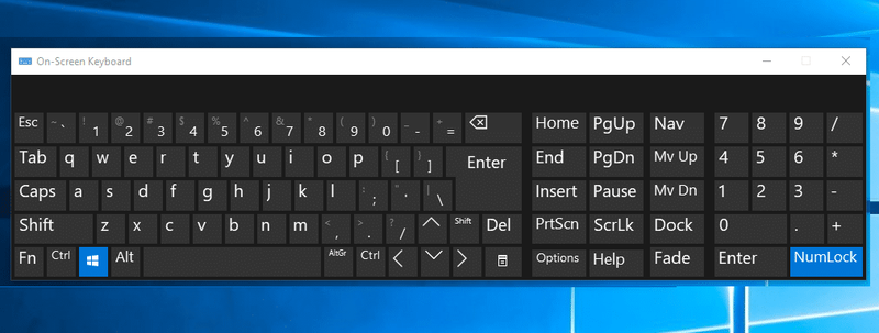 Windows 10 Кеңес: Экрандық пернетақтаны қосу немесе өшіру