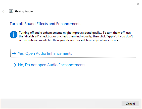 オーディオトラブルシューターを実行して、Windows10PCの音が出ない問題を修正する