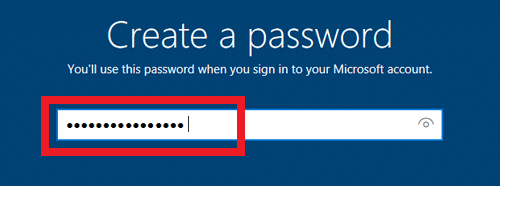 اکنون از شما خواسته شده است که رمز عبور را وارد کنید