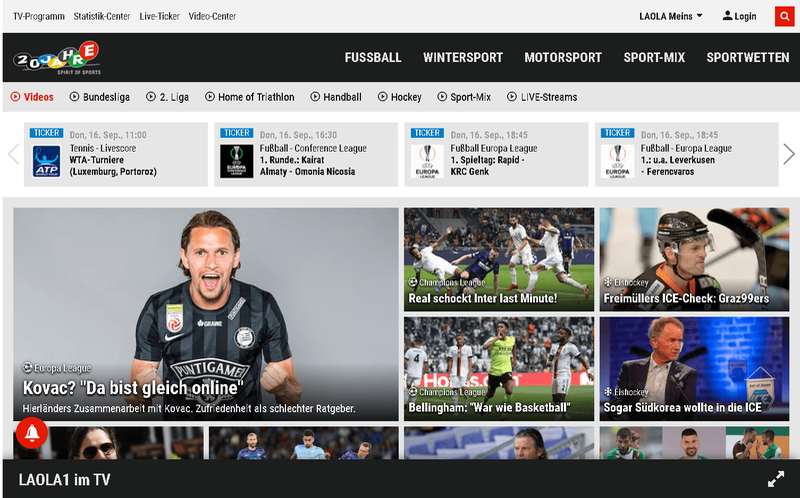 Lalola1 Principais sites gratuitos de streaming de esportes