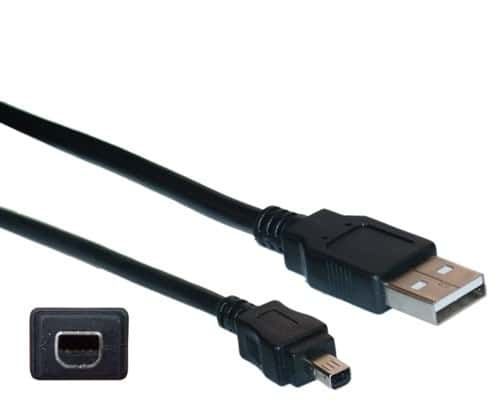 USB Mini-B (4 Pin) əsasən Kodak tərəfindən istehsal olunan rəqəmsal kameralarda olan qeyri-rəsmi birləşdiricidir.