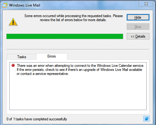 Windows Live Mail hà vintu