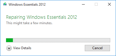 Windows Live-ı təmir edin