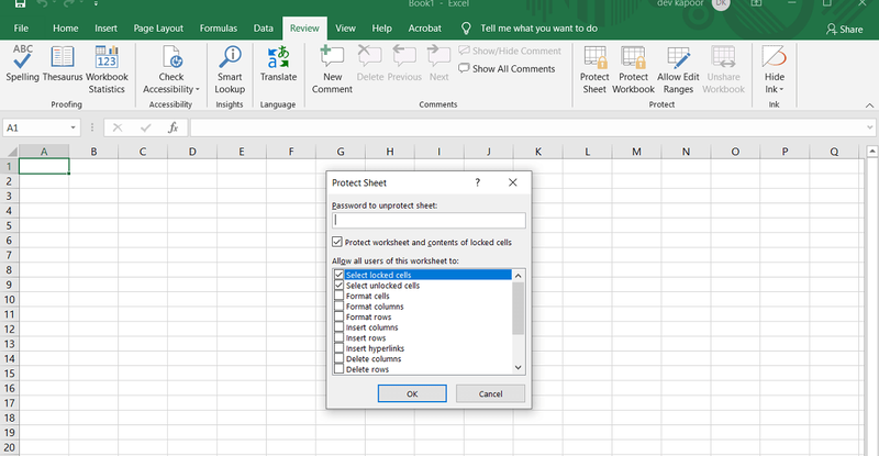 Ako zamknúť alebo odomknúť bunky v Exceli?