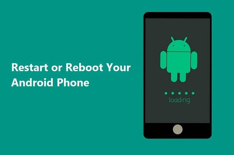 Reinicie ou reinicie seu telefone Android
