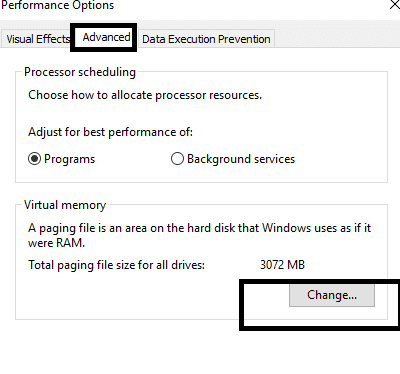 [変更]ボタンをクリックします| Windows10でタスクバー検索が機能しない問題を修正
