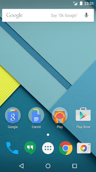 Android 5.0 Lollipop（2014）