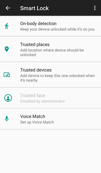 Tsegulani foni ya Android pogwiritsa ntchito Smart Lock