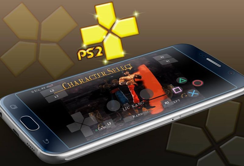 Emulador PS2 Dourado