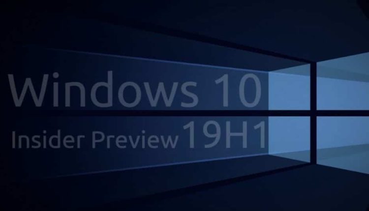 Windows 10 19H1 build 18247.1(rs_prerelease) Disponible maintenant !