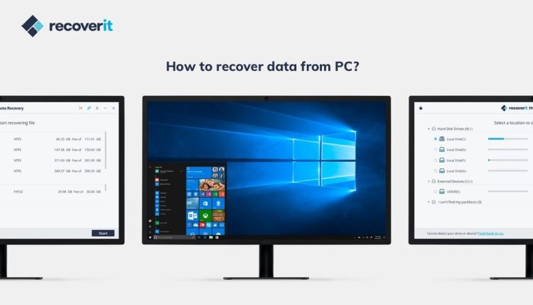 Como recuperar dados do PC