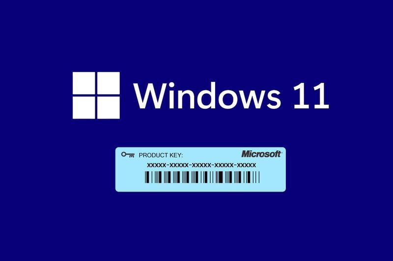 Как да намерите продуктовия ключ на Windows 11