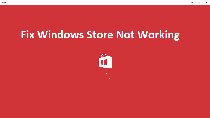Fix Windows Store ùn funziona micca