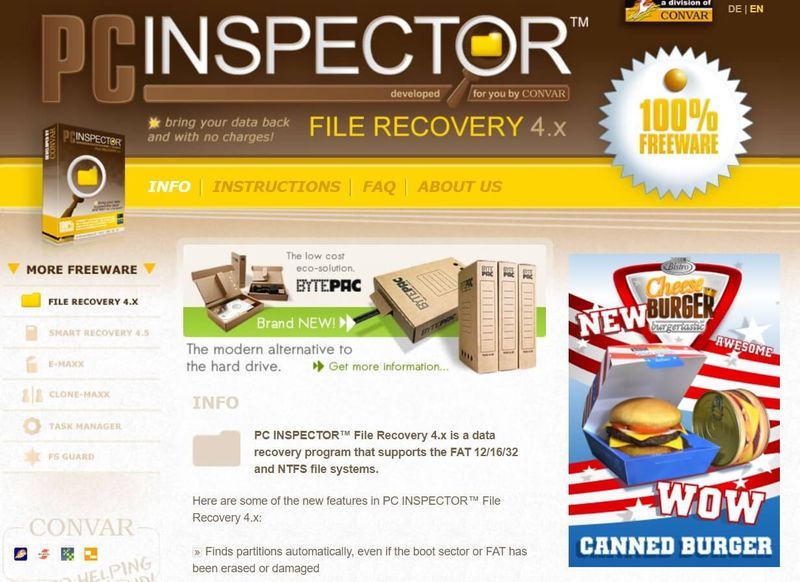Obnova súboru PC Inspector
