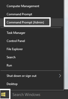command prompt ກັບສິດ admin