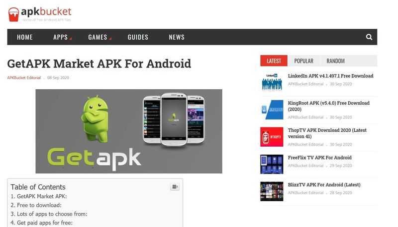 GetAPK Market APK | Pai rawa atu a Google Play Store