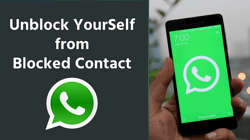 Como se desbloquear no WhatsApp quando bloqueado