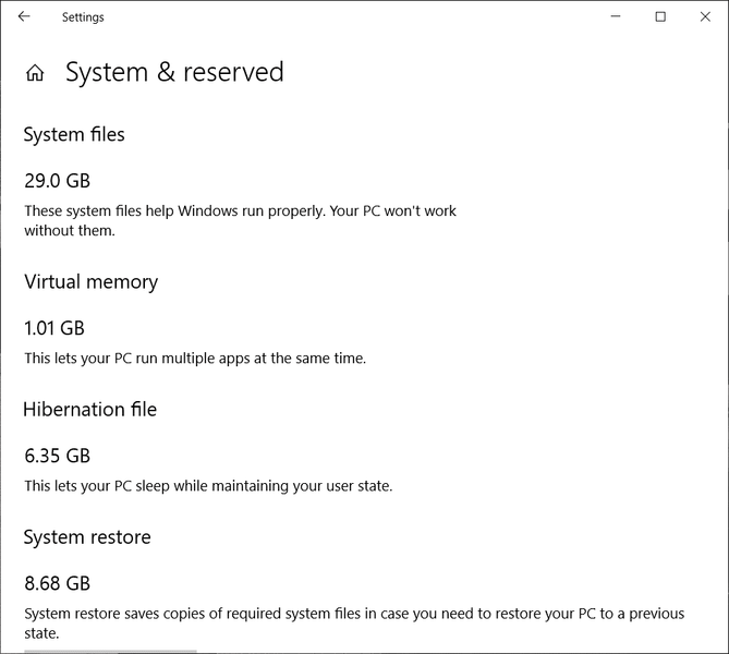 Windows 10'da Ayrılmış Depolamayı Etkinleştirin veya Devre Dışı Bırakın