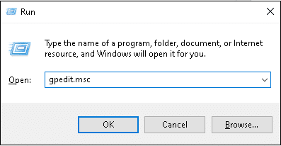 gpedit.mscと入力し、Enterキーを押します。 [ローカルグループポリシーエディター]ウィンドウが開きます。 Windows10グレースケール
