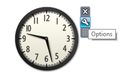 Para fechar o Gadget, clique no símbolo X | Como adicionar widgets à área de trabalho do Windows 10