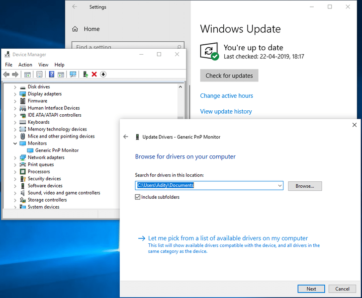 Windows10でデバイスドライバーを更新する方法