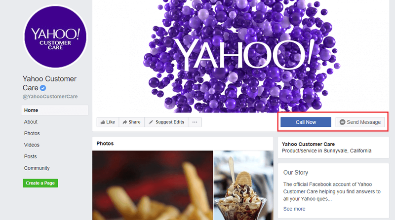 របៀបទាក់ទង Yahoo តាមរយៈ Facebook សម្រាប់ជំនួយ