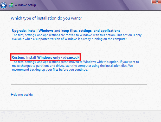 Xüsusi Windows quraşdırılması. Windows 10 quraşdırma xətası 0x80300024 necə düzəltmək olar?