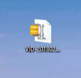 O arquivo será convertido em arquivo compactado usando o software de compactação WinZip
