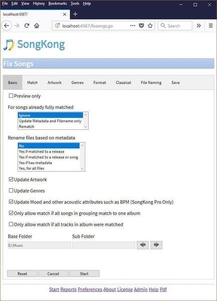 Song Kong é um marcador de música inteligente