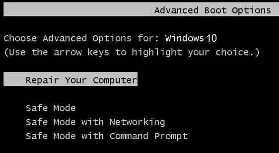 Ako povoliť staršiu možnosť rozšíreného spustenia v systéme Windows 10
