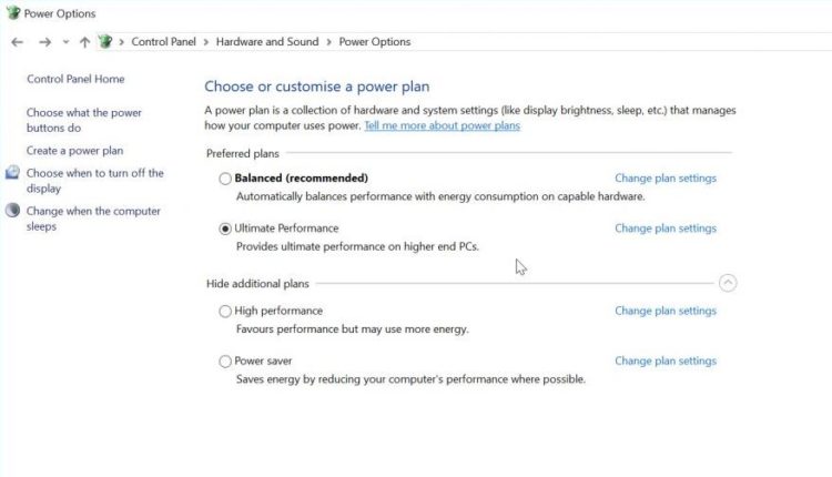Windows 10'da Ultimate Performance (Güç) modu nasıl etkinleştirilir
