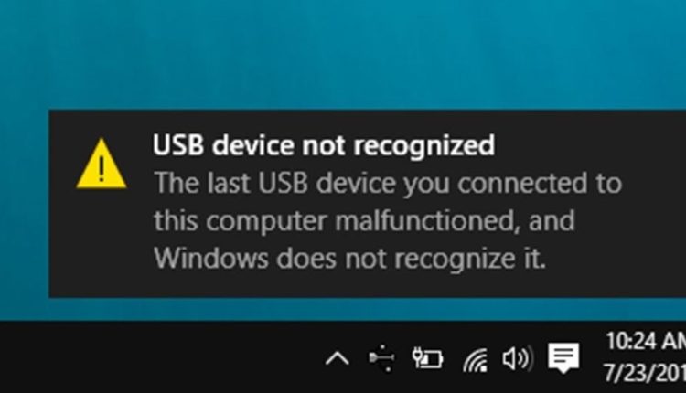 Jak naprawić błąd nierozpoznania urządzenia USB w systemie Windows 10?