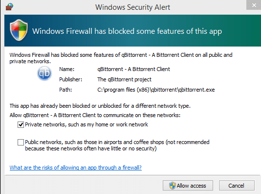 Dozvolite ili blokirajte aplikacije putem Windows zaštitnog zida
