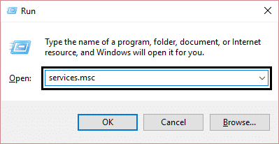 windows services.msc | Corrigir o driver do tablet Wacom não encontrado no Windows 10
