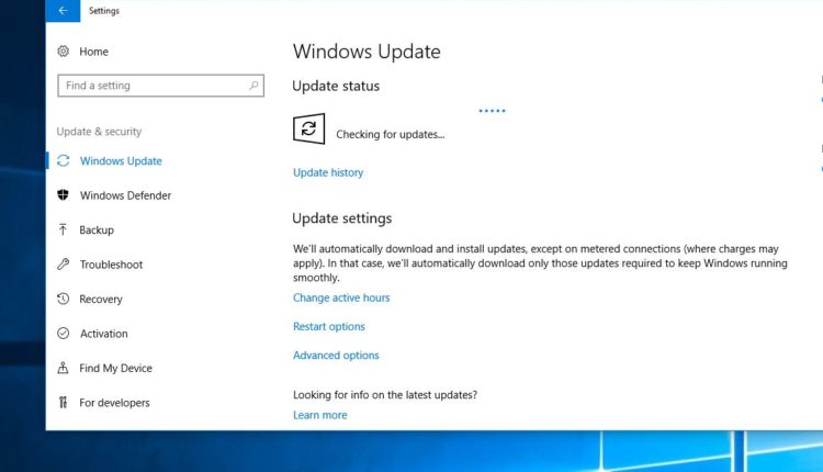 Windows10Updateが更新のダウンロードでスタックしました