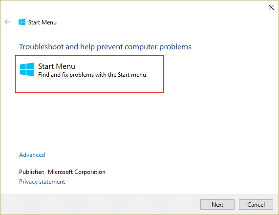 スタートメニューのトラブルシューティング| Windows10でスタートメニューが機能しない問題を修正