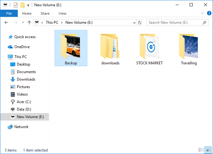 Kumaha Ngarobih Gambar Polder dina Windows 10